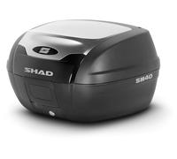 SHAD Bauletto SH40 Nera, Cover Alluminio