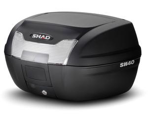 Shad SH40, bauletto 40 l male Nero