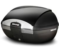 Shad SH45, coperchio del bauletto male Nero (metallic)