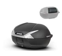 SHAD SH47 BAULETTO SH 47 TOP CASE 47 LT CON SCHIENALINO E PIASTRA UNIVERSALE