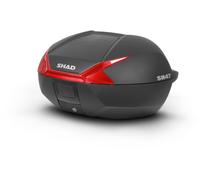 SHAD SH47 Red Maiuscole/minuscole, nero