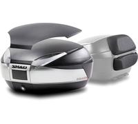Shad SH48 Carbon & Backrest, kit bauletto 48 L male Nero/Titanio/Carbonio