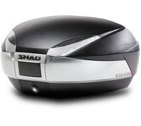 Shad Sh48 Premium Top Case Nero,Argento