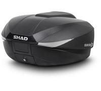 SHAD D0B58206 SH58X Carbon look Bauletto Valigia moto espandibile 46/52/58 lt