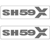 SHAD SH59X Adesivi