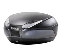 SHAD BAULETTO SH48 GRIGIO SCURO / NERO Maiuscole/minuscole, nero-grigio
