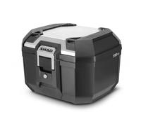 SHAD TERRA TR41 COVER ALLUMINIO BAULETTO 41 LITRI + SCHIENALINO + RETE ELASTICA