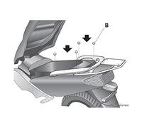 SHAD TOP MASTER YAMAHA TMAX 500 Raccordo del bauletto