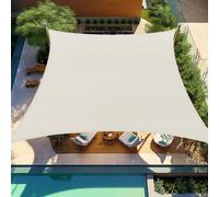 Shade&Beyond 12'x16' Rectangle Sun Shade Sail Canopy 185GSM Shade Sail
