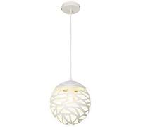 Shade Ceiling Lights, Minimalist Color Hollow Sphere Iron Chandelier Living Room Restaurant Bar Hall Corridor SE710