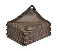 Shade Cloth - Mesh Outdoor Sunblock Netting for Chicken Coop Garden Cover | Breathable UV Shade Screen Tarp | Protective Canopy Cover for Backyard Farm Kennel Barn Porch Camping and Patio Use