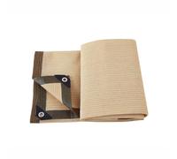 Shade Net (with metal grommets), mesh shade cloth suitable for patios, outdoors, gardens, and backyards, yellow(13.1ftx45.9ft)