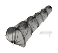 Shade Plants, Shades Net Tunnel Row Cover 118,11 x 17,72 x 17,72 pollici Vegetable Cover, Outdoor Plant Tents for Insulation Protection of Vegetables in Backyard & Winter Gardens