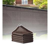 Shade Sail - Tenda parasole resistente per la privacy, 0,9 m x 2,0 m, per cortile, telo parasole, rete ombreggiante da giardino (6 m x 9 m)