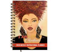 Shades of Color I Am Radiant 2026 Weekly Inspirational Planner