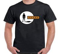 Shado UFO Sci Fi Graphic Tee Shirt Mens Short Sleeve Cotton T Shirt Fashion T Shirt Casual Tops Clothing