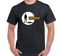 Shado UFO Sci Fi Graphic Tee Shirt Mens Short Sleeve Cotton T-Shirt Fashion T Shirt Casual Tops Clothing