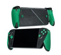 SHADOW BOOLT Manopole per controller ASUS ROG Xbox Ally X - Kit di strisce antiscivolo multitexture che assorbono il sudore (verde)