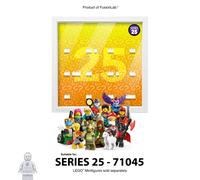 Shadow Box Cornice Vetrina Frame 27 CM Display LEGO Minifigure Series 25 71045