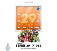 Shadow Box Cornice Vetrina Frame 27 CM Display LEGO Minifigure Series 29 71052