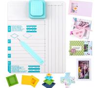 Shadow Box - Perforatrice per fai da te da 5,1 cm, 7,6 cm, 10,2 cm, 12,7 cm, scatole e maniche, con strumento di punteggio, per fai da te, scrapbooking, vacanze, biglietti di famiglia, foto e regali