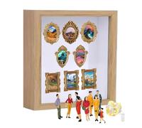 Shadow Box Photo Frame - Decorative Museum Display, Multi-Purpose Memory Holder, Wall Mount Case for Family Friends, Birthdays Holidays Housewarming Weddings Graduation Retirement