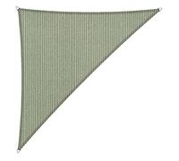 Shadow Comfort Ombra Vela Parasole Impermeabile HDPE Tenda da giardino per Esterno Giardino Terrazza UV Blocco - Triangolo 4x4x5,70m - Moonstone Green
