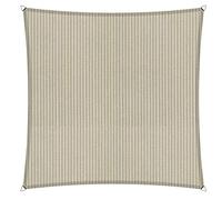 Shadow Comfort Shadow Zela Parasole Idratante HDPE Tenda da Giardino per Esterno Giardino Terrazza UV Blocco - Quadrato 5x5m - Sabbia Sahara