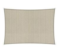 Shadow Comfort Shadow Zela Parasole Idratante HDPE Tenda da Giardino per Esterno Giardino Terrazza UV Blocco - Rettangolo 4x5m - Sabbia Sahara