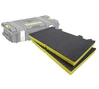 Shadow Foam Inserti - Toughsystem DS150 [giallo 30 mm Twin Pack] schiuma personalizzabile per cassette degli attrezzi DeWalt Toughsystem | Ideale per organizzatori Lean, 5S, Kaizen e Custom