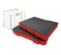 Shadow Foam SYS Combi Inserti - per Festool, TANOS & Panasonic [Confezione doppia da 50 mm] Inserti in schiuma facili da staccare per T-LOC SYS-Combi 2 | Fantastici per utensili elettrici e stoccaggio