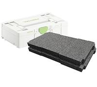 Shadow Foam Systainer SYS3 L - Inserti in schiuma per Systainer Festool e TANOS SYS3 L, confezione da 2 pezzi, per organizzare gli attrezzi, Kaizen, 5s, contenitori per attrezzi e contenitori (30 mm,