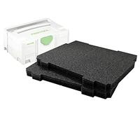 Shadow Foam T-LOC Systainer inserti in schiuma [nero 30 mm confezione doppia] Inserti in schiuma per Festool, TANOS e Panasonic Systainer Sistemi modulari | Power Tool Storage & Toolbox Organizer