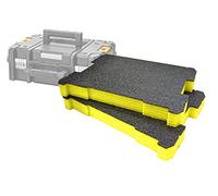 Shadow Foam TSTAK/ProStack - Inserti in schiuma da 50 mm, confezione da 2 pezzi, facili da staccare, per scatole DeWalt TSTAK e Stanley ProStack