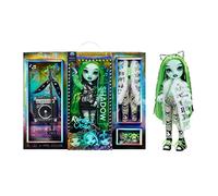 Shadow High Rainbow Vision Neon Shadow - HARLEY LIMESTONE - Bambola alla Moda Verde Elettrico, Accessori per Rock Band e Outfit Mix ‘n Match - da Collezionare - Età: 6+ anni