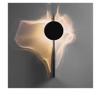Shadow LED Wall Lamp Atmosphere Lighting Wall Light Creative Art Corrugated Design Bedroom Bedside Sconces For Aisle Porch Corridor
