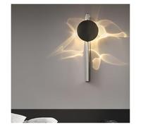 Shadow LED Wall Lamp Atmosphere Lighting Wall Light Creative Art Corrugated Design Bedroom Bedside Sconces For Aisle Porch Corridor