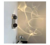 Shadow LED Wall Lamp Atmosphere Lighting Wall Light Creative Art Corrugated Design Bedroom Bedside Sconces For Aisle Porch Corridor