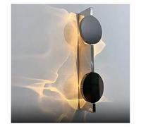 Shadow LED Wall Lamp Atmosphere Lighting Wall Light Creative Art Corrugated Design Bedroom Bedside Sconces For Aisle Porch Corridor