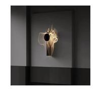 Shadow LED Wall Lamp Atmosphere Lighting Wall Light Creative Art Corrugated Design Bedroom Bedside Sconces For Aisle Porch Corridor