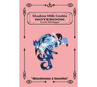 Shadow Milk Cookie Notebook Red: A Cute Composition Notebook for Writing, Notes, Journaling & Schoolwork | 120 College-Ruled Pages | 6" x 9" | Hardcover