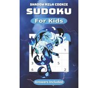Shadow Milk Cookie Sudoku: Exciting Puzzle Book for all ages with 55 Easy Sudoku Challenges, Solutions in the Back |6"x9"|