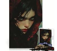 Shadowed Gaze︰ Dark Enchantress Puzzle da 1000 pezzi per adolescenti Puzzle di logica mentale Gioco per il tempo libero Bordo fine Regalo speciale 50x75cm