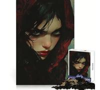 Shadowed Gaze︰ Dark Enchantress Puzzle da 1000 pezzi per adulti Gioco di logica Divertimento silenzioso Taglio preciso Regalo speciale 38x52cm