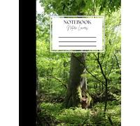 Shadows of the Old Trees - Composition Notebook: Wide Ruled Composition Book (7.5 × 9.25 in), 120 Pages
