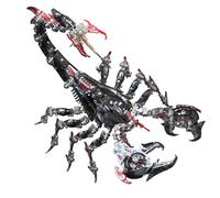 Shadowstrike - Modellino 3D in metallo con scorpione, 1073 pezzi, robot meccanico Scorpione, puzzle in metallo con giunti mobili, modello futuristico in metallo per collezionisti e appassionati di