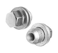 SHADXW YEJIANGHUA 5pcs Dado con Dado con Dadi a Ruota Viti da Dado antifurto compatibili con Land Rover Discovery 3/4 Range Rover Freelander L322 Sport 2004-2009 Rrd. Natural