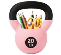 Shaersu Kettlebell, portapenne creativo per organizer da scrivania, divertente organizer da scrivania per gli amanti del fitness, articoli per la casa e la scuola, da scrivania