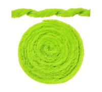 Shaersu Nastro natalizio da 1,5 m di nastro peloso da cucito | Ghirlanda decorativa per borse, stivali, cappelli, ponch, decorazione da tavolo, interior designer, feste e sfondi fotografici