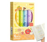 Shaersu Pennarelli cancellabili per carta, pennarelli a doppia punta per la scuola, strumento di scrittura, articoli di cancelleria per prendere appunti, pianificare, appunti, progetti di lavoro